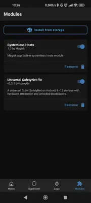 Magisk Manager android App screenshot 3